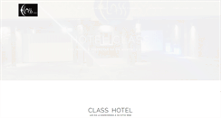 Desktop Screenshot of classhotel.com.ar